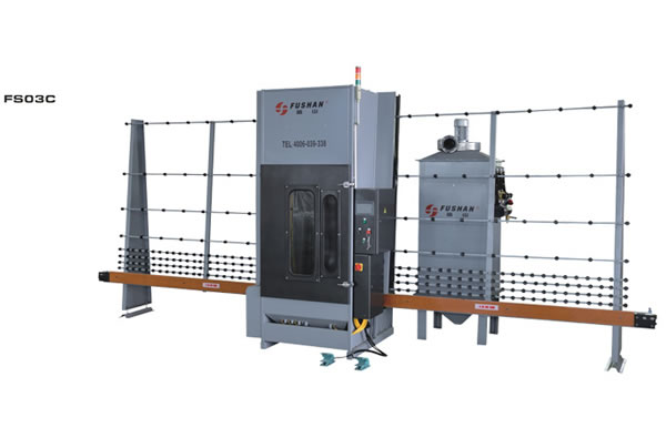 آلة تنظيف الزجاج بالرمل