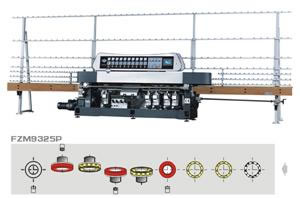 Máquina 9 Spindle de vidro da afiação